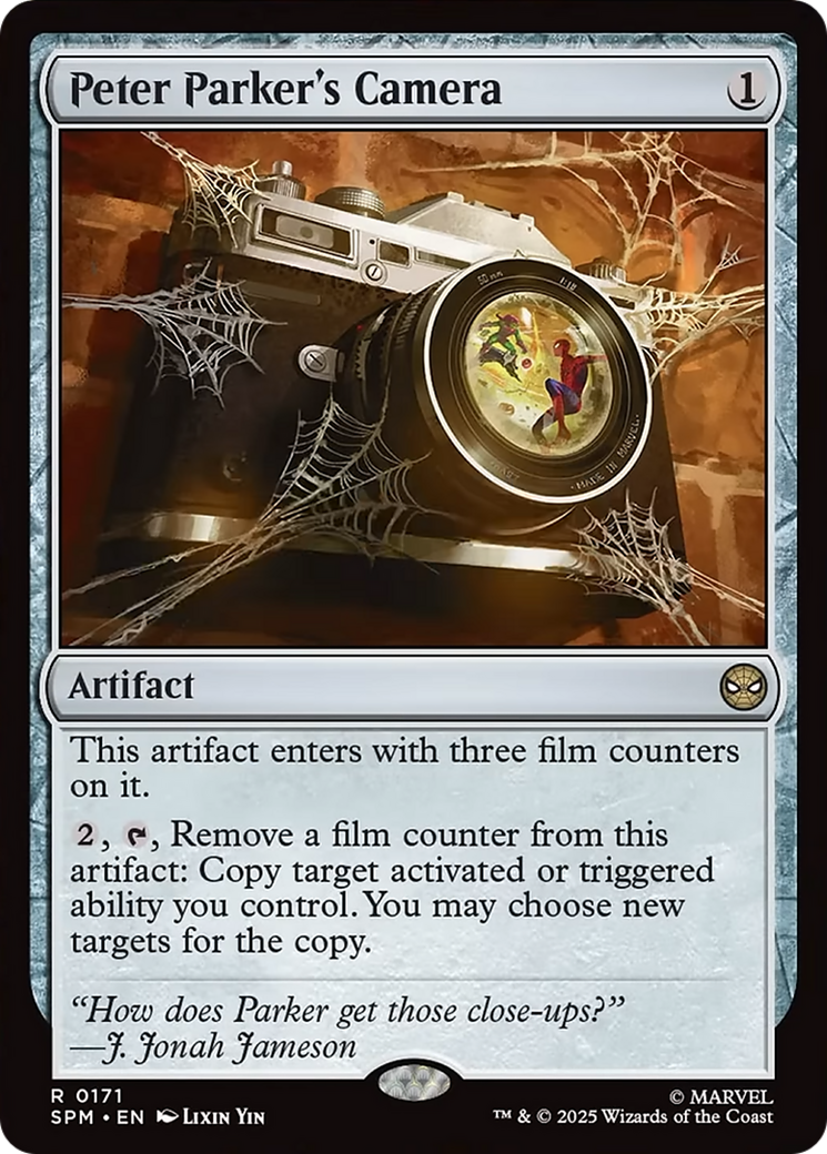 Peter Parker's Camera [Marvel's Spider-Man] | Devastation Store