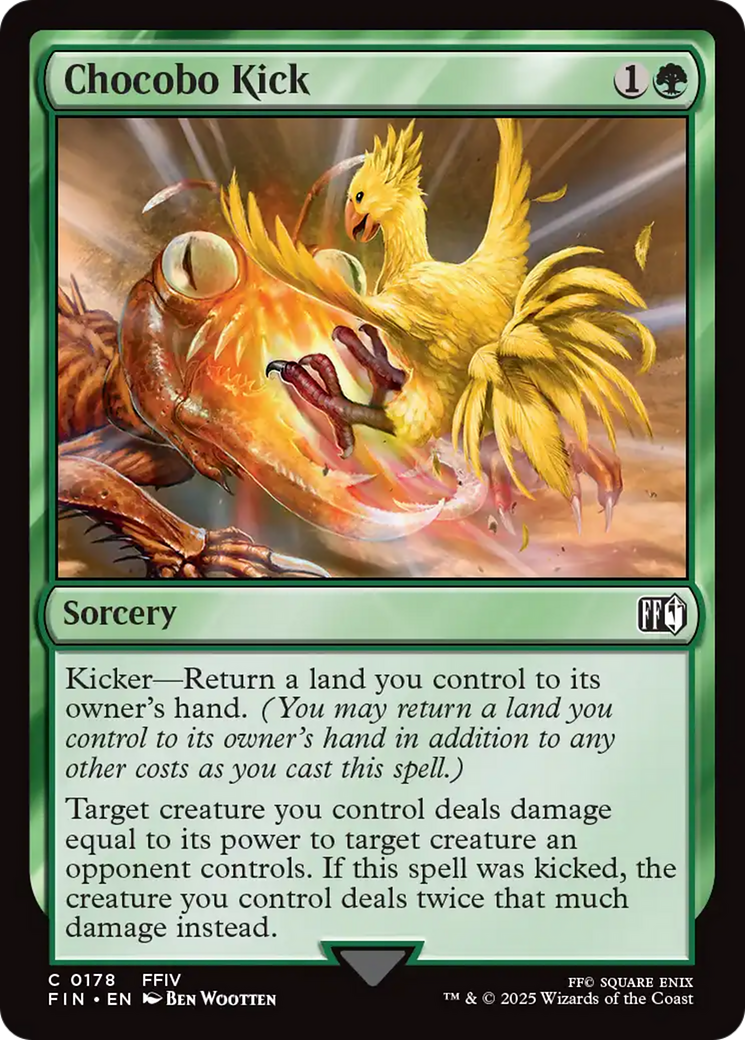 Chocobo Kick [FINAL FANTASY] | Devastation Store
