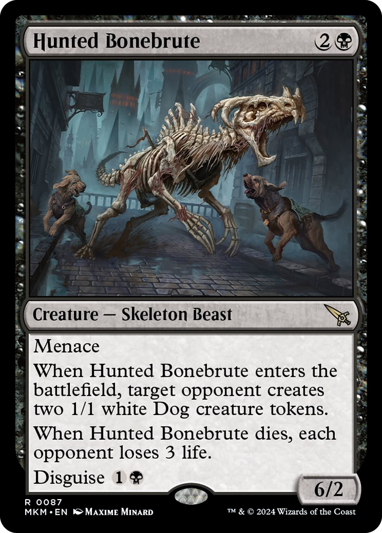 Hunted Bonebrute [Murders at Karlov Manor] | Devastation Store