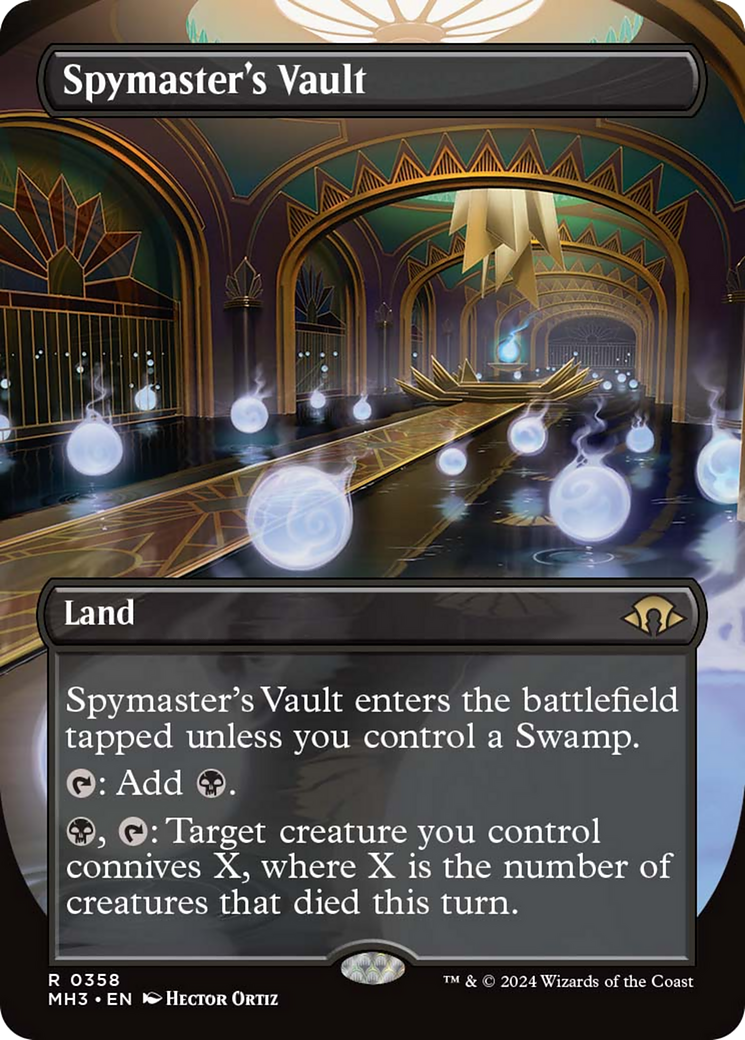 Spymaster's Vault (Borderless) [Modern Horizons 3] | Devastation Store