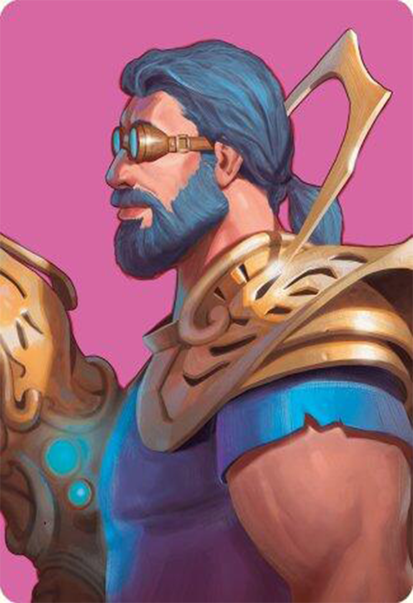 Satya, Aetherflux Genius Art Card [Modern Horizons 3 Art Series] | Devastation Store