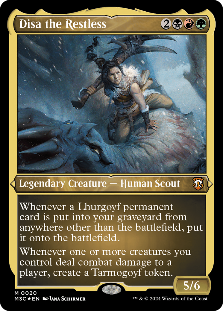Disa the Restless (Foil Etched) [Modern Horizons 3 Commander] | Devastation Store
