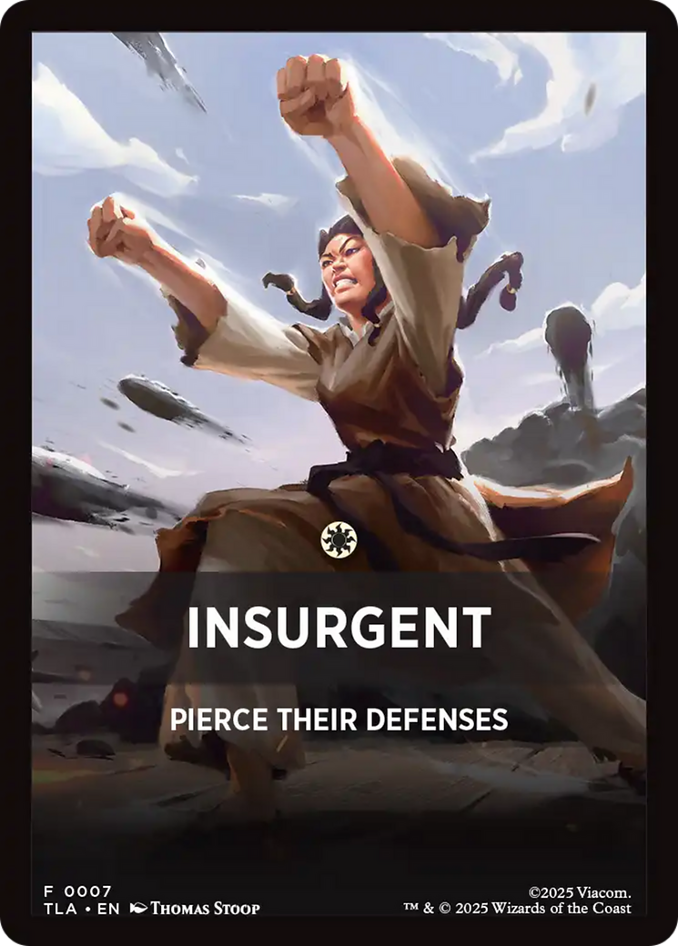 Insurgent Theme Card [Avatar: The Last Airbender Tokens] | Devastation Store
