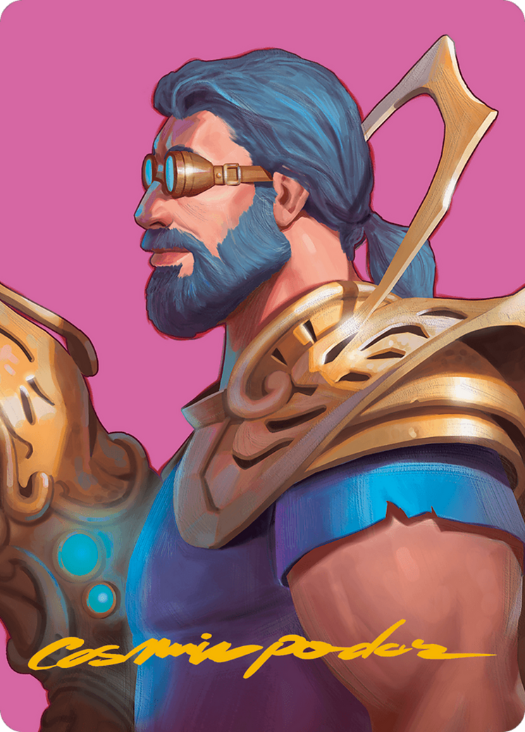 Satya, Aetherflux Genius Art Card (Gold-Stamped Signature) [Modern Horizons 3 Art Series] | Devastation Store