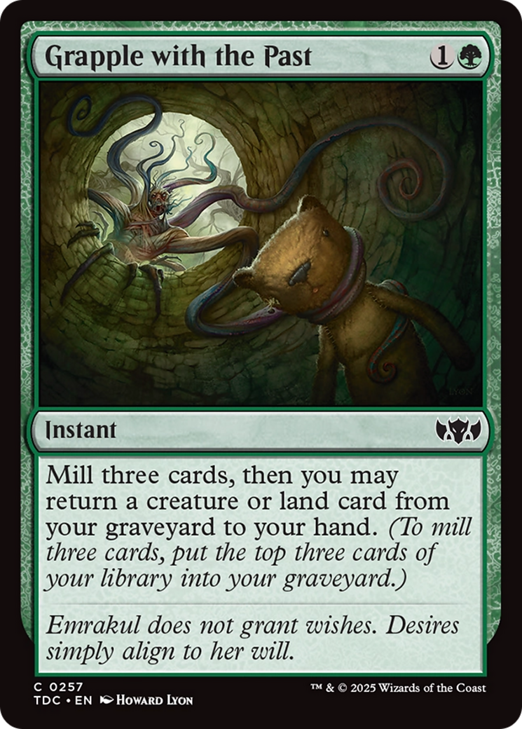Grapple with the Past [Tarkir: Dragonstorm Commander] | Devastation Store
