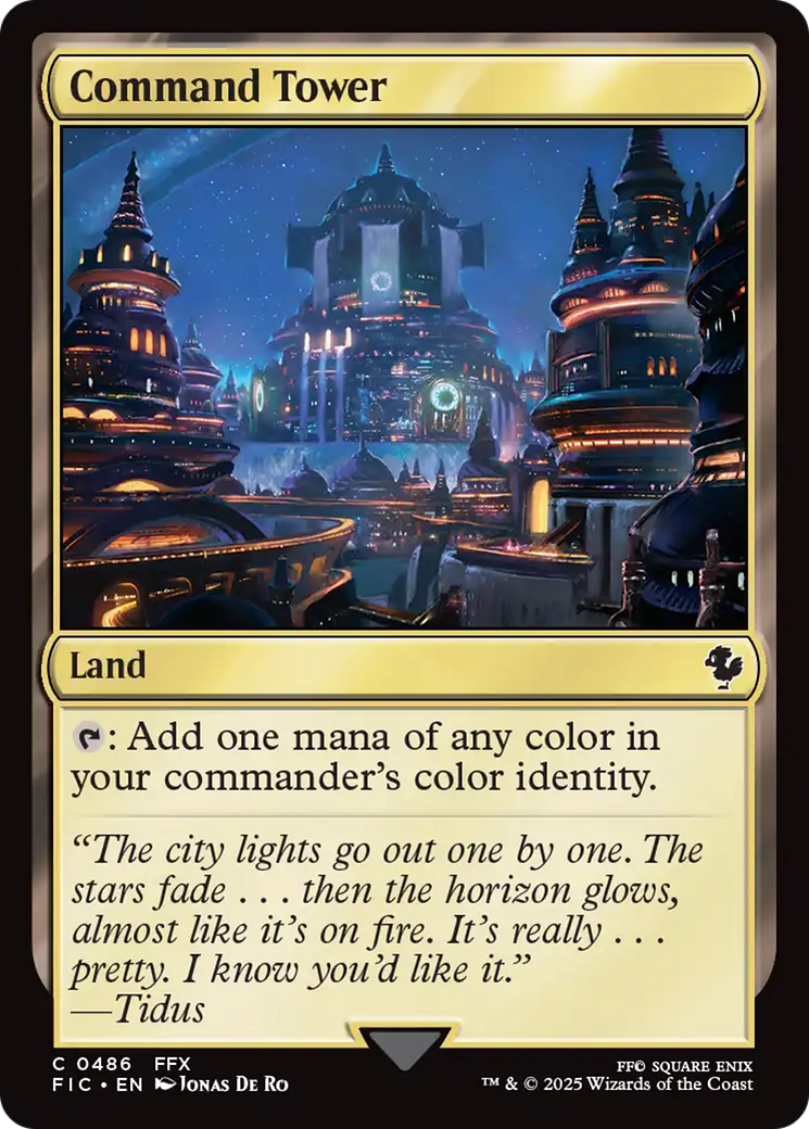 Command Tower (0486) [FINAL FANTASY Commander] | Devastation Store