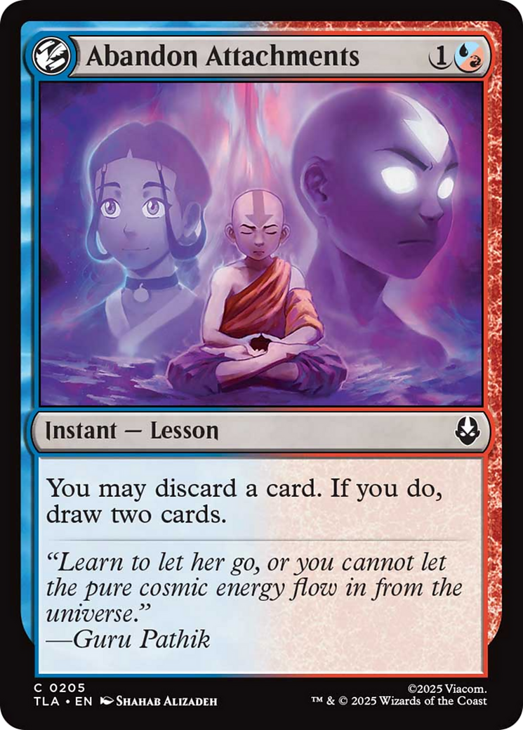 Abandon Attachments [Avatar: The Last Airbender] | Devastation Store