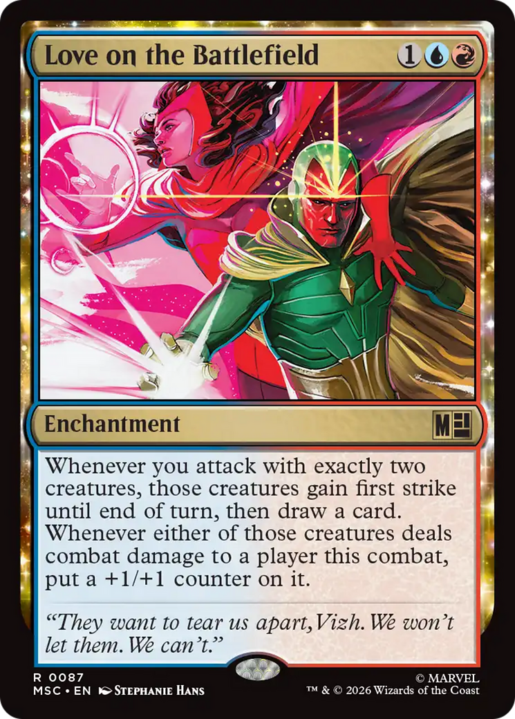 Love on the Battlefield (Surge Foil) [Marvel Super Heroes Commander] | Devastation Store