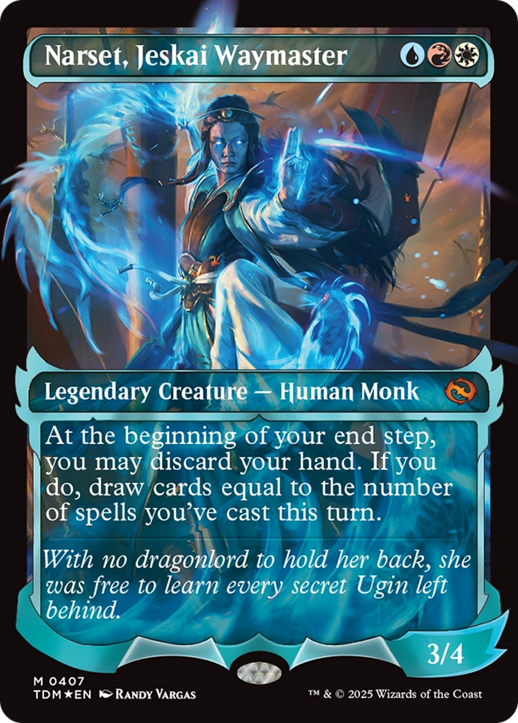 Narset, Jeskai Waymaster (Showcase) [Tarkir: Dragonstorm] | Devastation Store