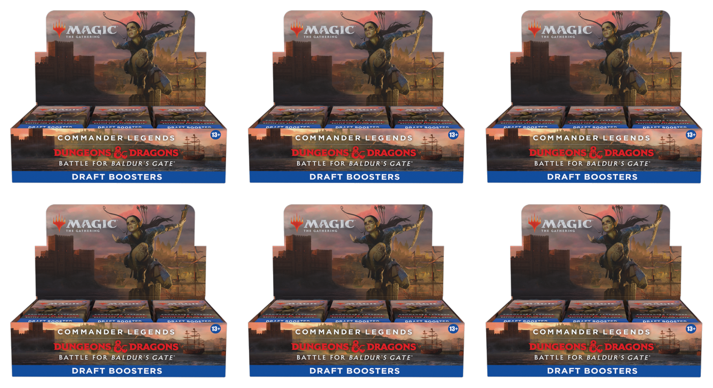 Commander Legends: Battle for Baldur's Gate - Draft Booster Case | Devastation Store