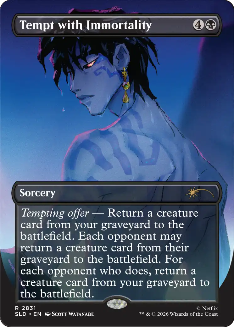 Tempt with Immortality [Secret Lair Drop Series] | Devastation Store