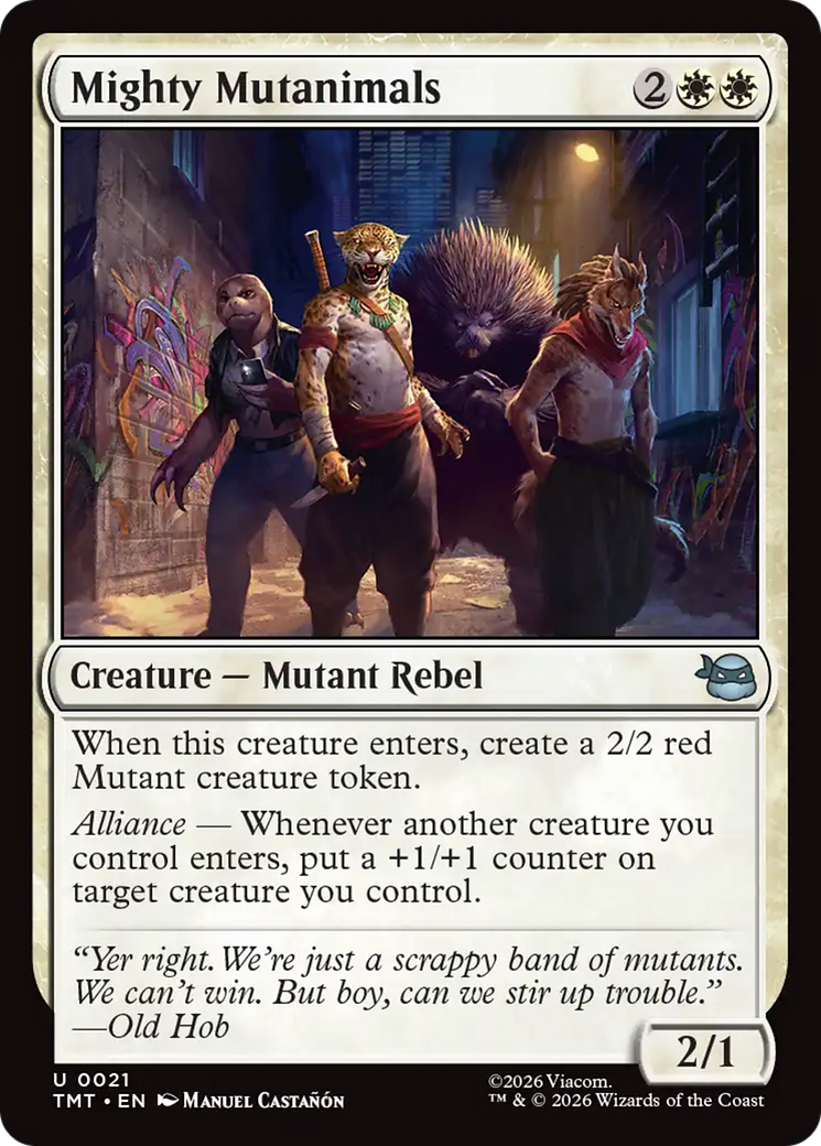 Mighty Mutanimals [Teenage Mutant Ninja Turtles] - Devastation Store | Devastation Store