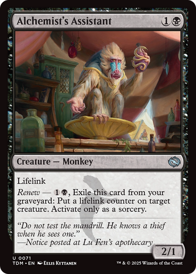 Alchemist's Assistant [Tarkir: Dragonstorm] | Devastation Store