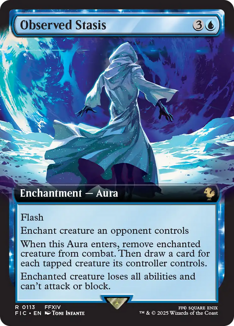 Observed Stasis (Extended Art) [FINAL FANTASY Commander] | Devastation Store