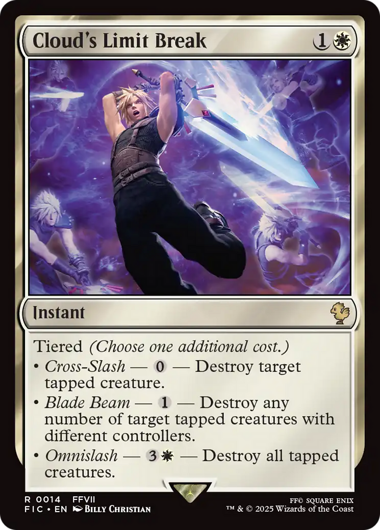 Cloud's Limit Break [FINAL FANTASY Commander] | Devastation Store