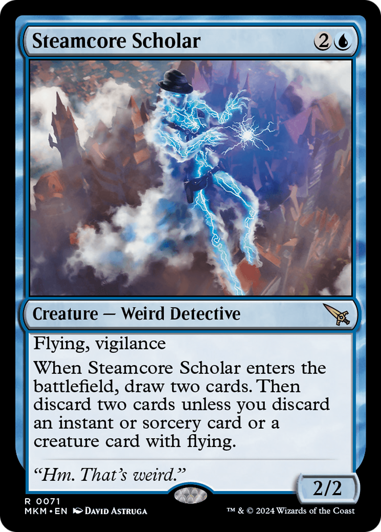 Steamcore Scholar [Murders at Karlov Manor] | Devastation Store