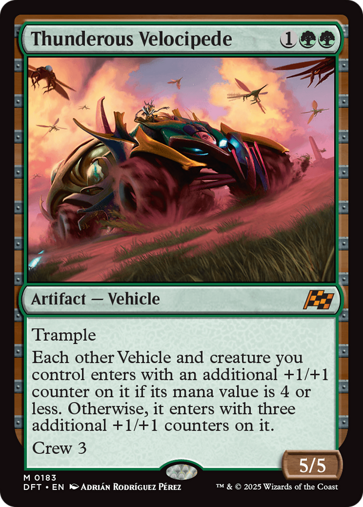 Thunderous Velocipede [Aetherdrift] | Devastation Store