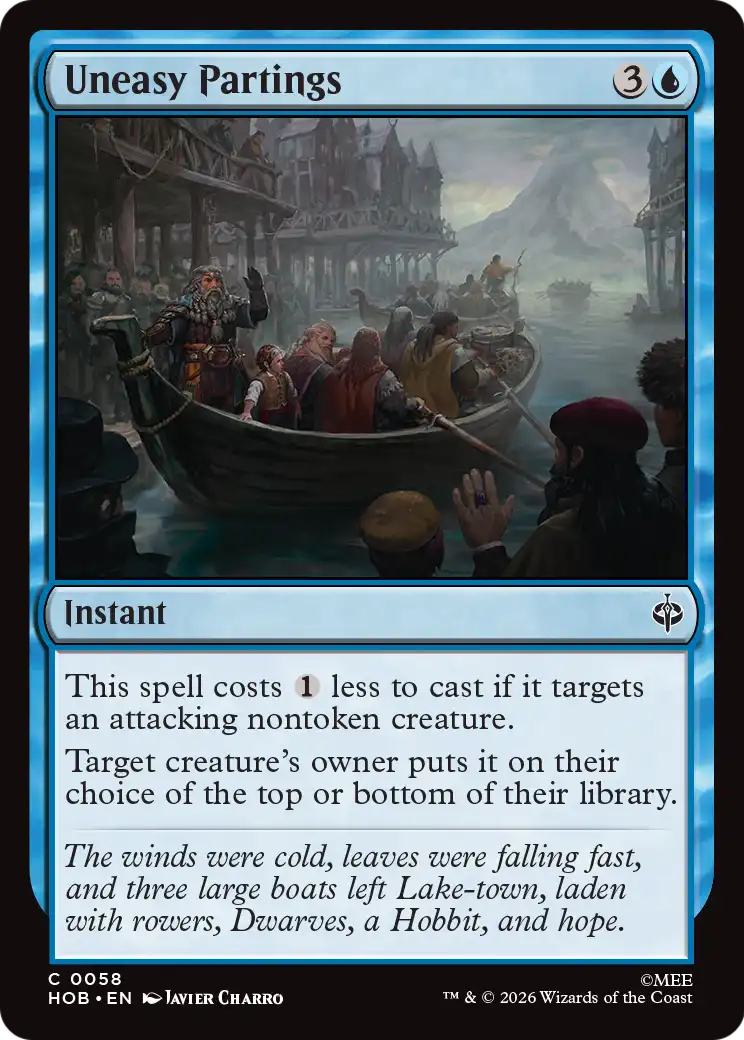Uneasy Partings [The Hobbit] | Devastation Store