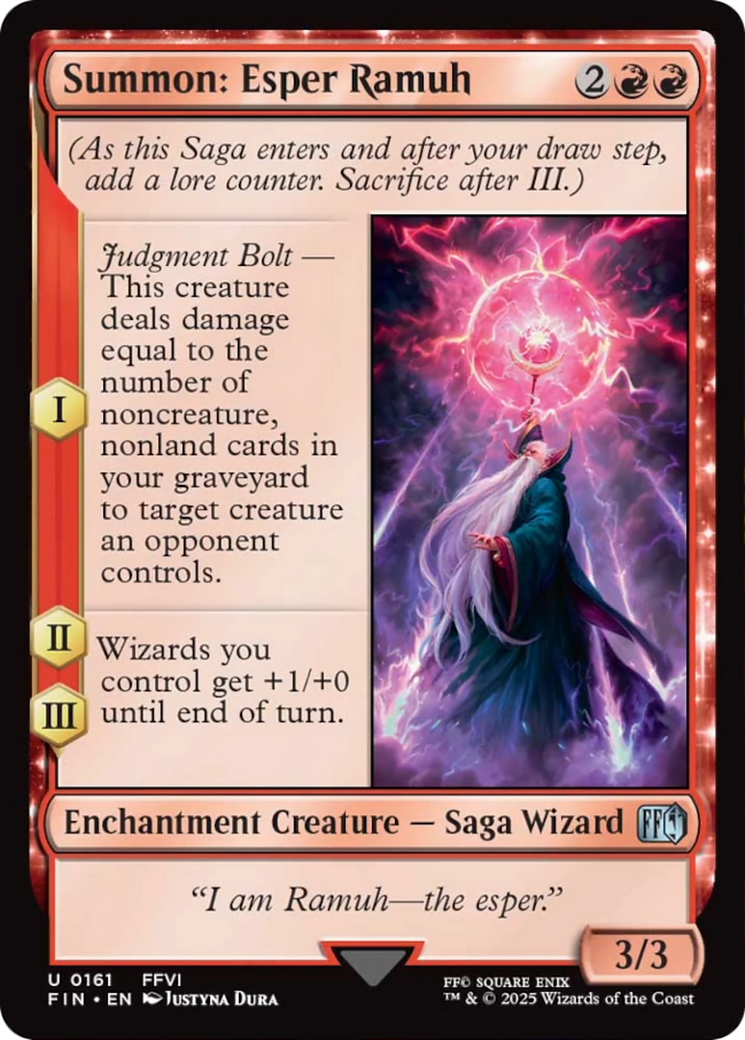 Summon: Esper Ramuh [FINAL FANTASY] | Devastation Store