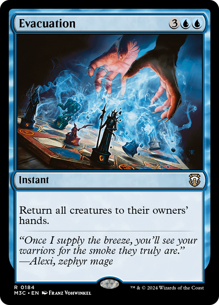 Evacuation (Ripple Foil) [Modern Horizons 3 Commander] | Devastation Store