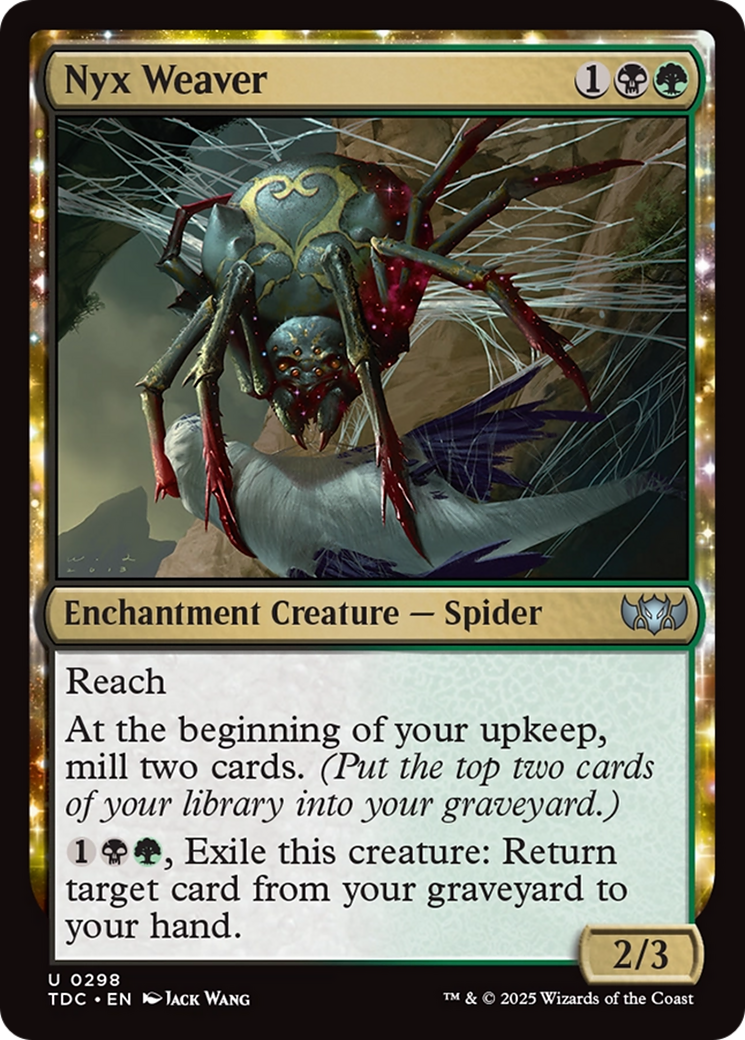 Nyx Weaver [Tarkir: Dragonstorm Commander] | Devastation Store