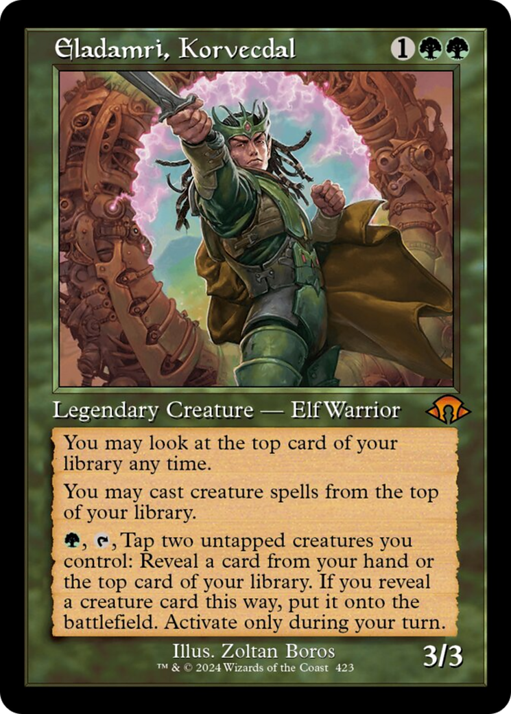 Eladamri, Korvecdal (Retro) [Modern Horizons 3] | Devastation Store
