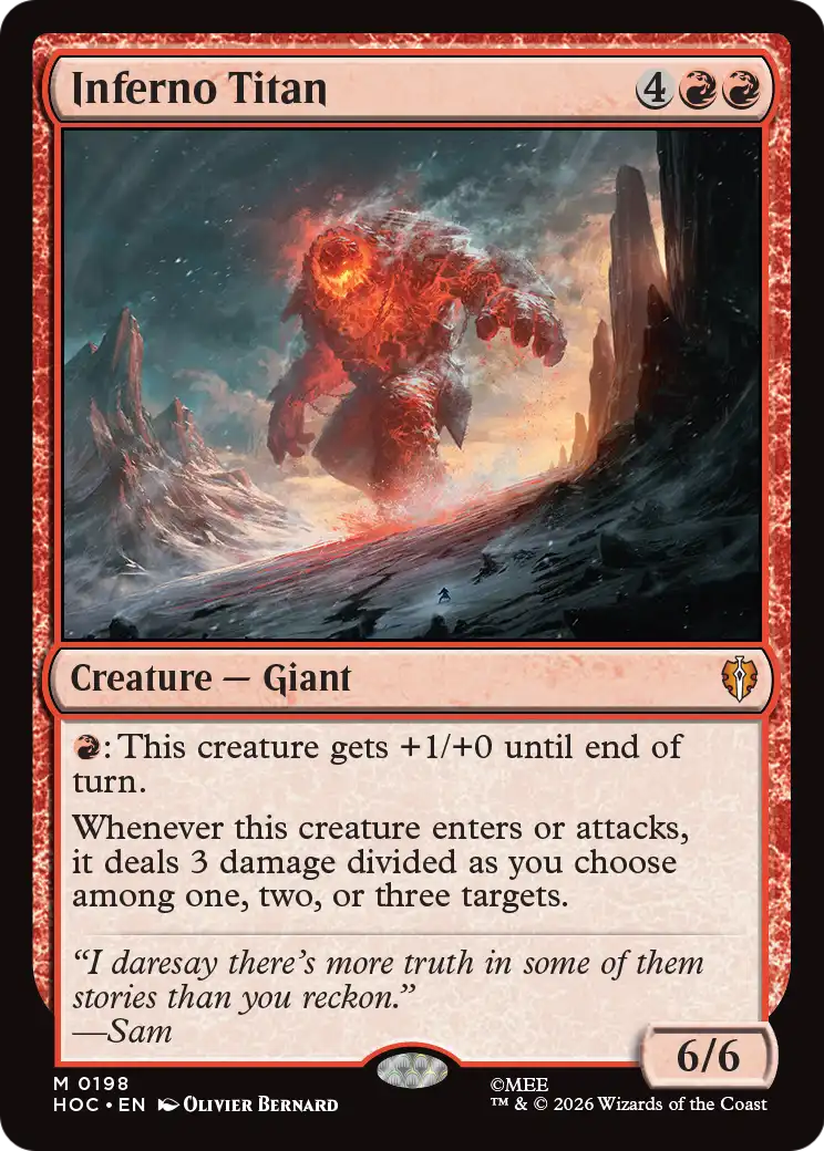 Inferno Titan [The Hobbit: Eternal-Legal] | Devastation Store