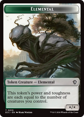 Rhino Warrior // Elemental (0010) Double-Sided Token [Lorwyn Eclipsed Tokens] | Devastation Store