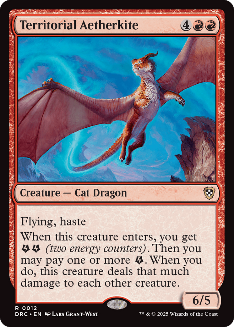 Territorial Aetherkite [Aetherdrift Commander] | Devastation Store