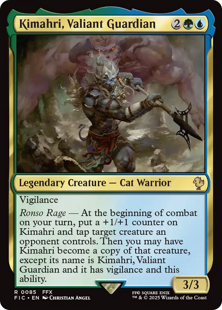 Kimahri, Valiant Guardian [FINAL FANTASY Commander] | Devastation Store