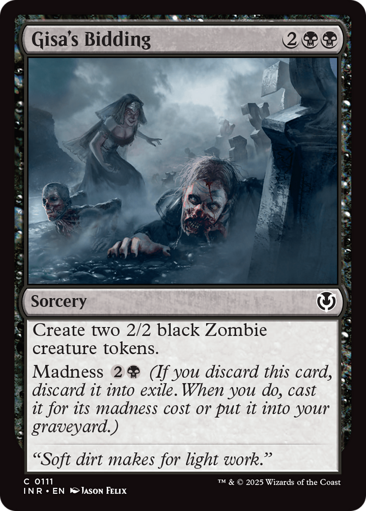Gisa's Bidding [Innistrad Remastered] | Devastation Store