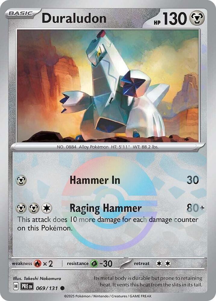Duraludon (069/131) (Poke Ball Pattern) [Scarlet & Violet: Prismatic Evolutions] | Devastation Store