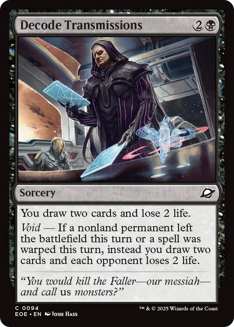 Decode Transmissions [Edge of Eternities] | Devastation Store