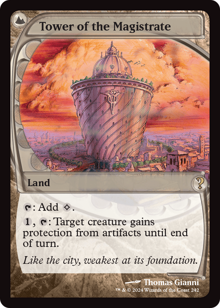 Tower of the Magistrate (Future Sight) [Mystery Booster 2] | Devastation Store