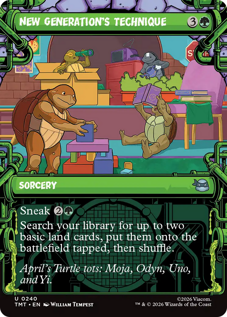 New Generation's Technique (Showcase) [Teenage Mutant Ninja Turtles] | Devastation Store