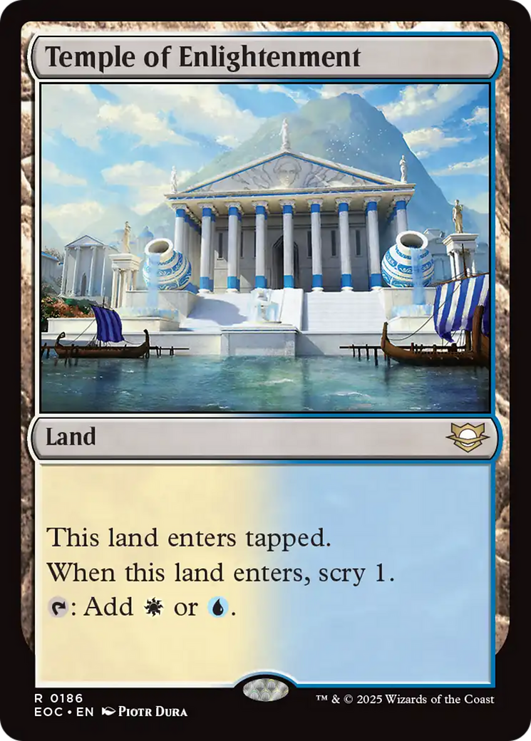 Temple of Enlightenment [Edge of Eternities Commander] | Devastation Store