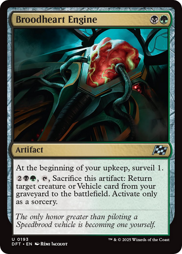 Broodheart Engine [Aetherdrift] | Devastation Store
