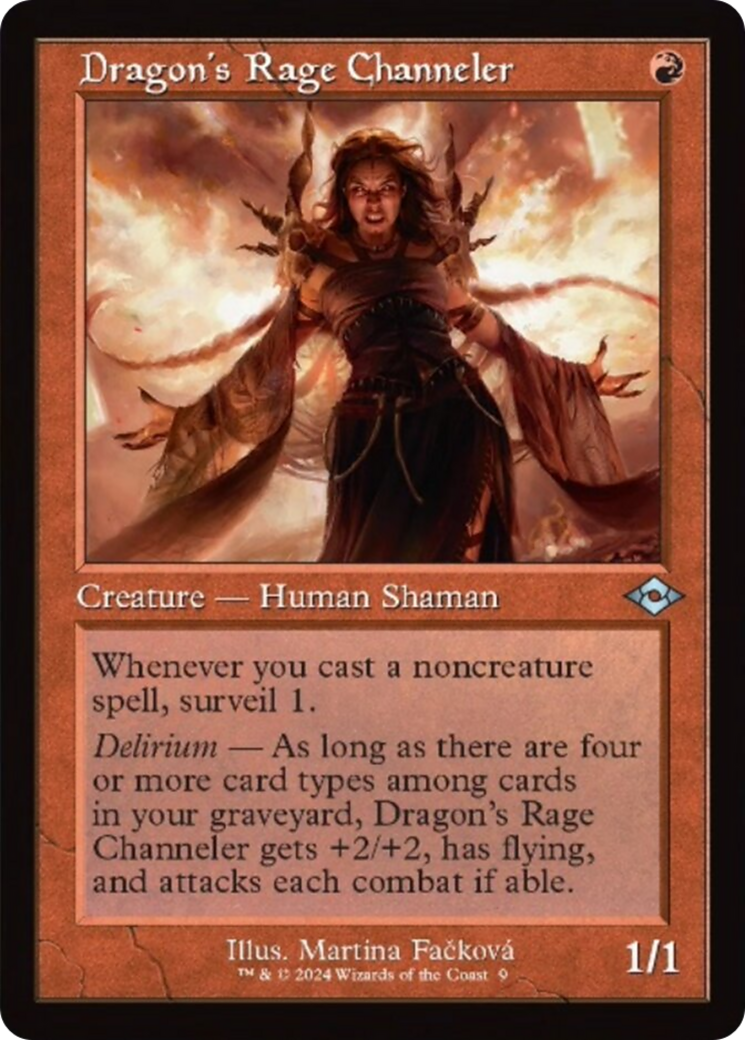 Dragon's Rage Channeler (Retro) [Modern Horizons 3] | Devastation Store