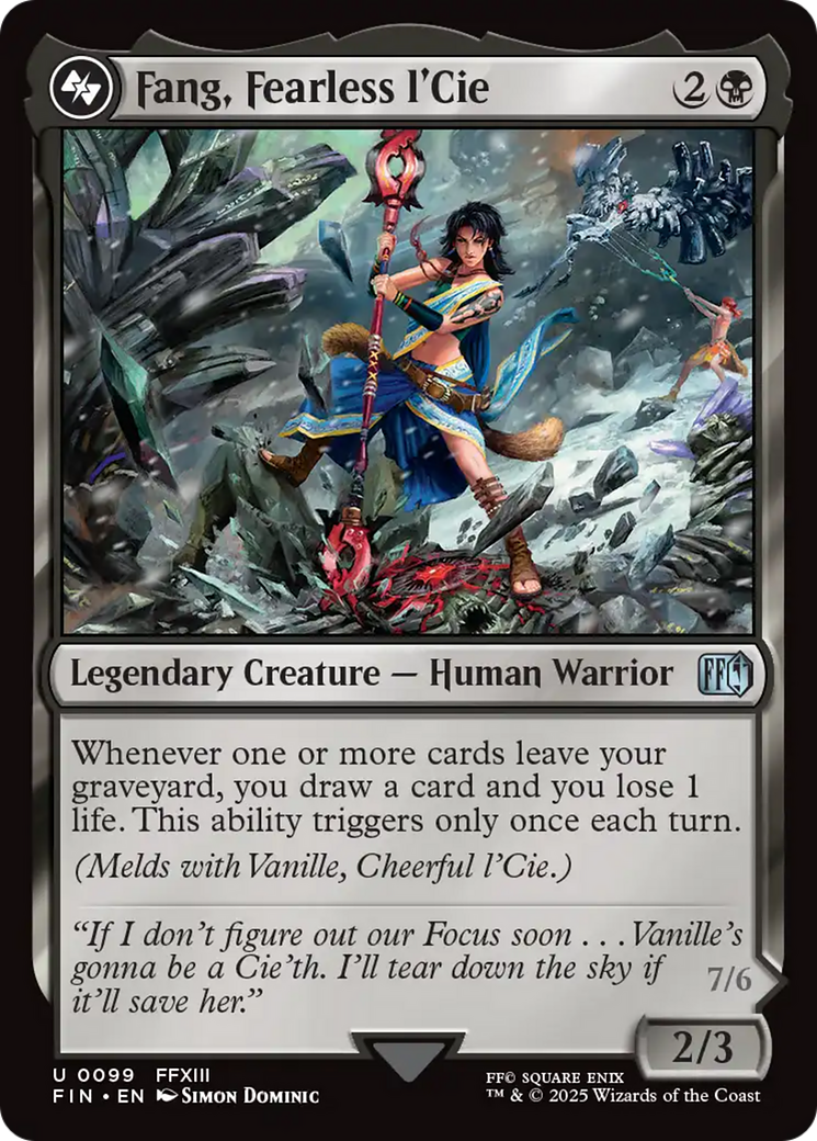 Fang, Fearless l'Cie [FINAL FANTASY] | Devastation Store