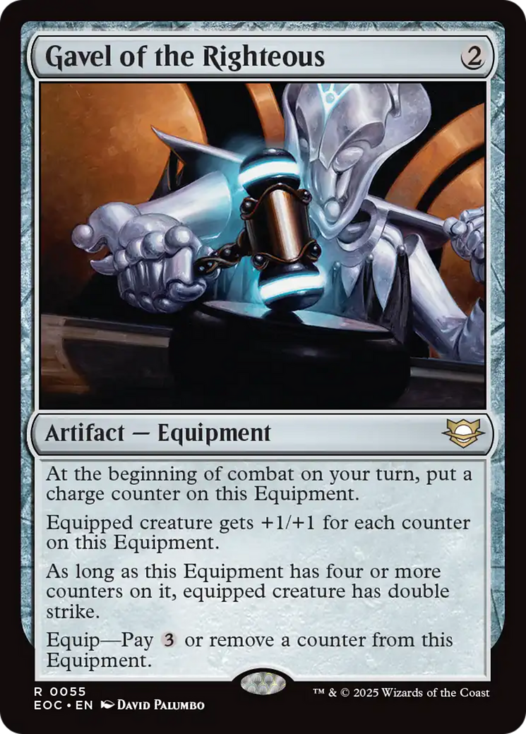 Gavel of the Righteous [Edge of Eternities Commander] | Devastation Store