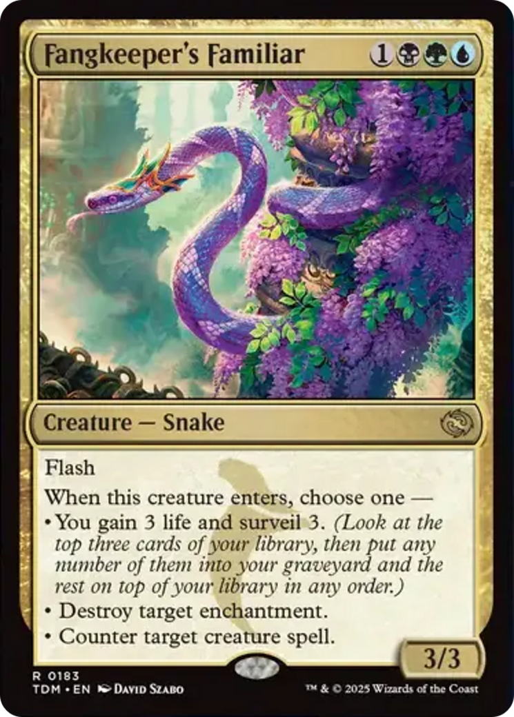 Fangkeeper's Familiar [Tarkir: Dragonstorm] | Devastation Store