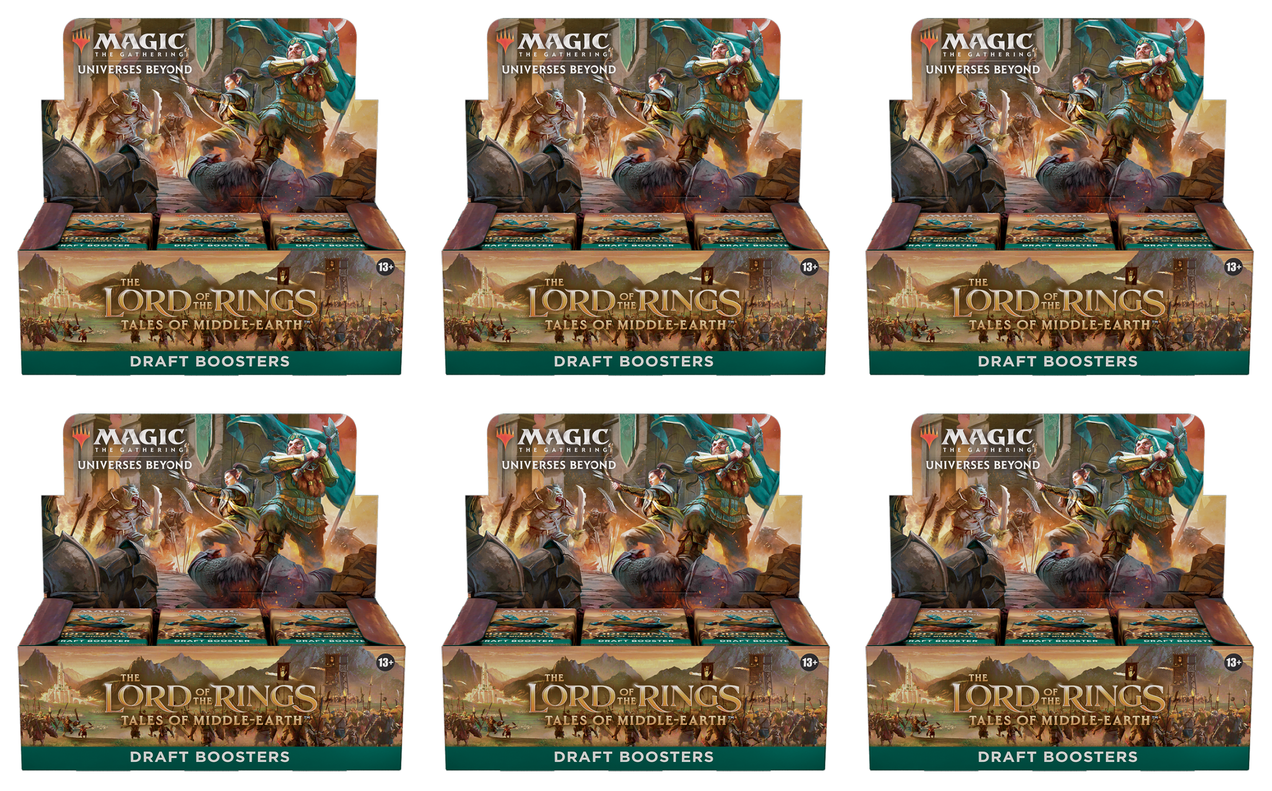The Lord of the Rings: Tales of Middle-earth - Draft Booster Case | Devastation Store