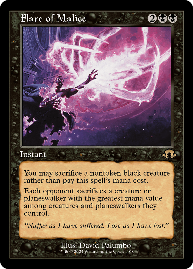 Flare of Malice (Retro) [Modern Horizons 3] | Devastation Store