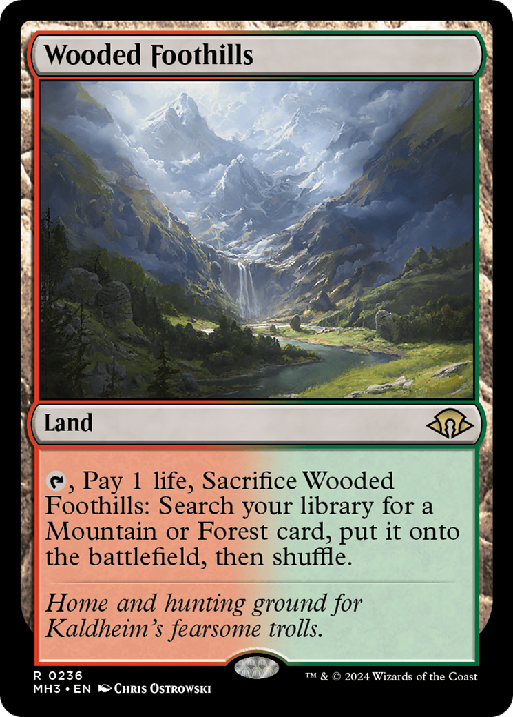 Wooded Foothills [Modern Horizons 3] | Devastation Store