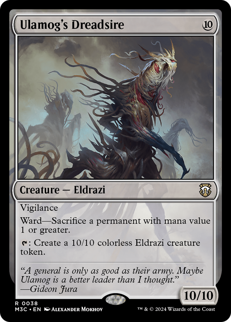 Ulamog's Dreadsire (Ripple Foil) [Modern Horizons 3 Commander] | Devastation Store