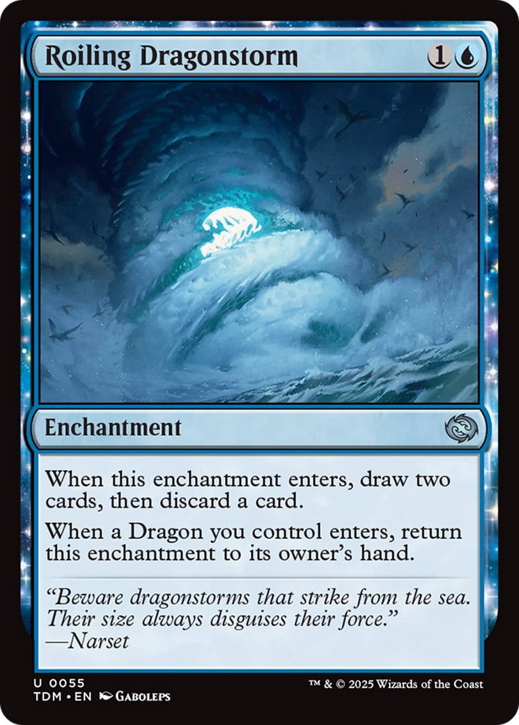 Roiling Dragonstorm [Tarkir: Dragonstorm] | Devastation Store