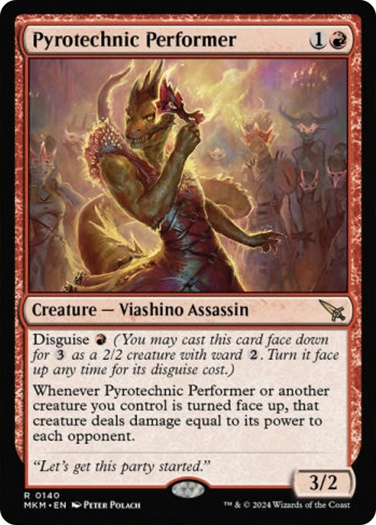 Pyrotechnic Performer [Murders at Karlov Manor] | Devastation Store