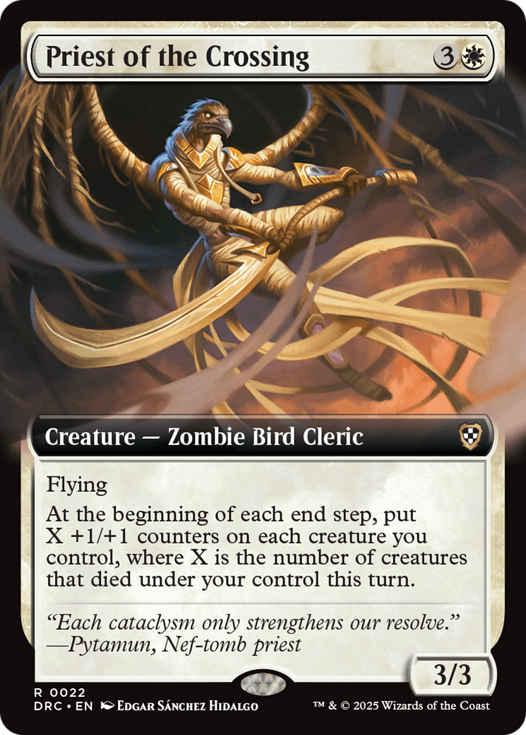 Priest of the Crossing (Extended Art) [Aetherdrift Commander] | Devastation Store