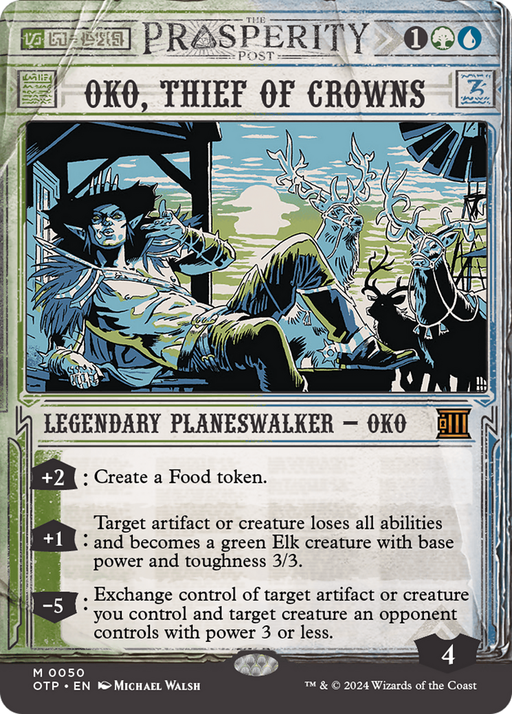 Oko, Thief of Crowns [Outlaws of Thunder Junction: Breaking News] | Devastation Store