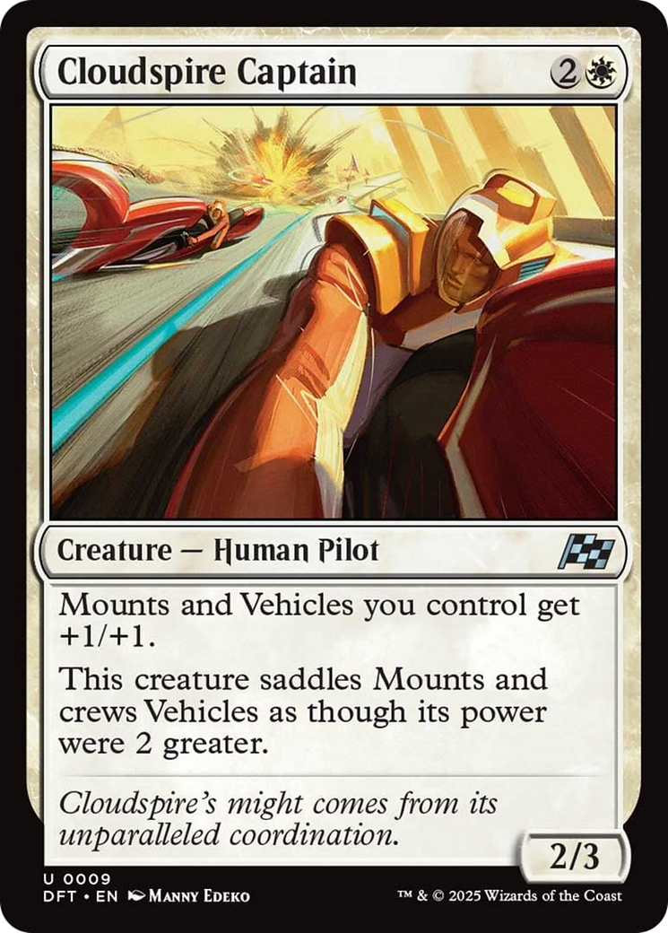 Cloudspire Captain [Aetherdrift] | Devastation Store